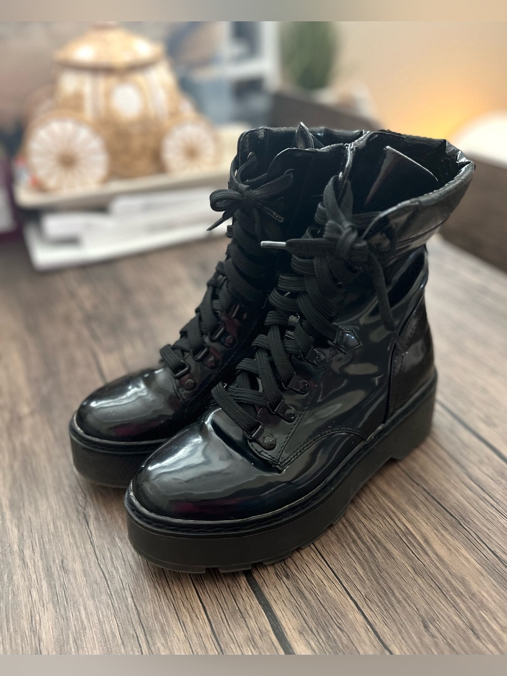 Circus NY By Sam Edelman Sanders Combat Boot - Picture 3 of 6